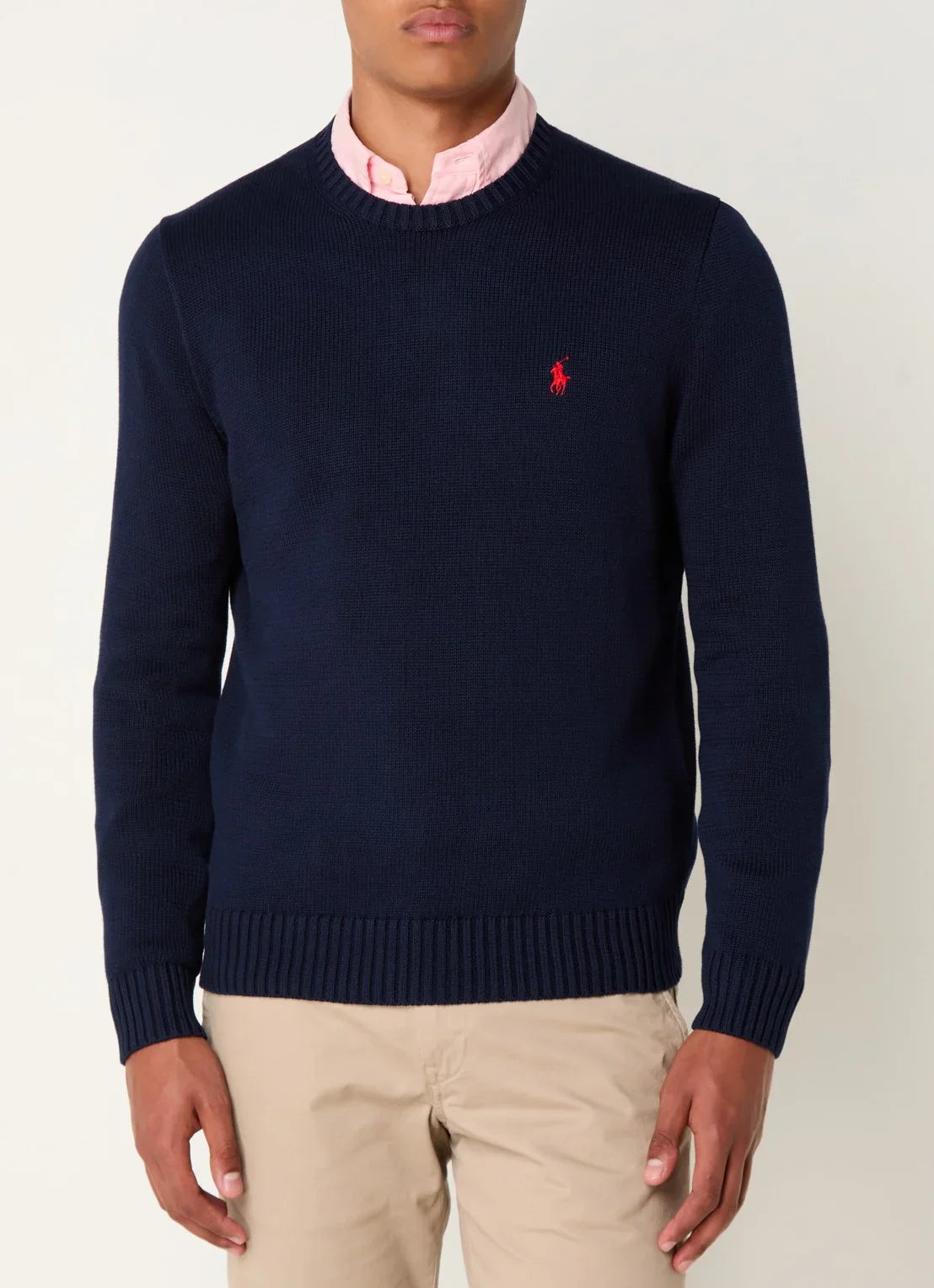 Polo Ralph Lauren Grofgebreide trui met logoborduring